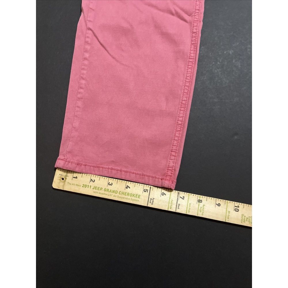 Peter Millar Crown Crafted Five Pocket Chino Pant Red Pear Size 35x31 NEW $200 - Picture 8 of 11